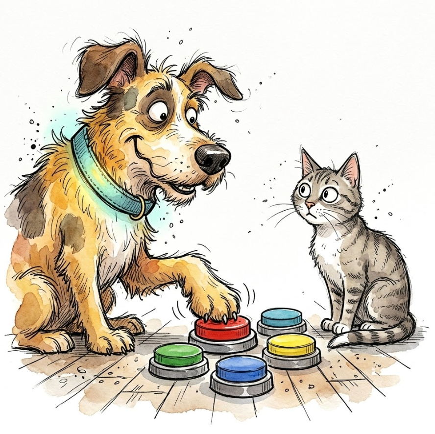 Paw Press: Teach Your Pet to Speak Their Mind